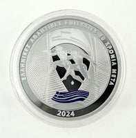 PP 10 Euro Silber Griechenland 2024 "Olympiade Athen 2004"Polierte Platte