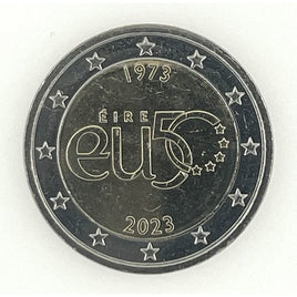 2 Euro Commerativ Coin Ireland 2023 "50th Anniversary EU Accession"