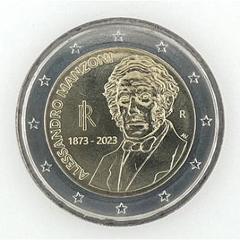 2 Euro Commerativ Coin Italy 2023 "Alessandro Manzoni" mint