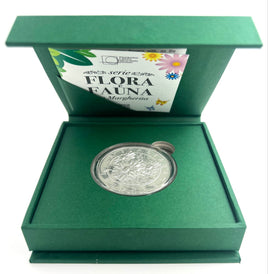 0,25 Euro Silbermünze Italien 2025 "Die Margerite - Flora&Fauna" 1 OZ Silber
