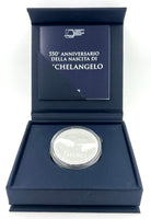 5 Euro Silbermünze Italien 2025 "550.Geburtstag von Michelangelo"PP