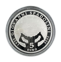 5 Euro Silbermünze Italien 2025 "100.Geburtstag Spadolini"PP
