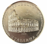 25 Euro Silbermünze Italien 2026 "Kolosseum" 1 Kilo Silber