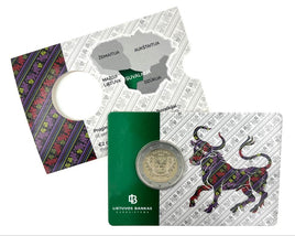 Coincard 2 Euro Sondermünze Litauen 2022"Regionen-Suvalkija"