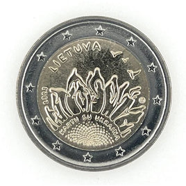 2 euro commemorative coin Lithuania 2023 "Together with Ukraine"