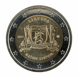 2 Euro Sondermünze Litauen 2025"Regionen – Mažoji Lietuva"