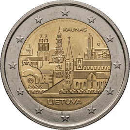 2 Euro Sondermünze Litauen 2026"Kaunas"