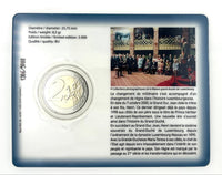 Coincard 2 Euro Sondermünze Luxemburg 2025"Thronbesteigung von Großherzog Henri"
