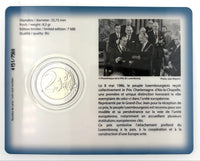 Coincard 2 Euro Sondermünze Luxemburg 2026"Karlspreis"