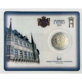 Coincard 2 Euro Commerativ Coin Luxembourg 2023 "175th Anniversary of the Chamber of Deputies"