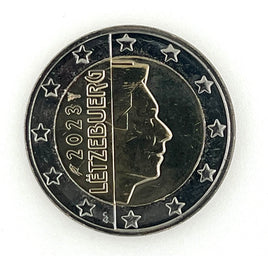 2 Euro Kursmünze Luxemburg "Großherzog Henri I"