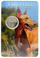 Coincard 2 Euro Sondermünze Malta 2026"Der Pharaonenhund"