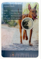 Coincard 2 Euro Sondermünze Malta 2026"Der Pharaonenhund"
