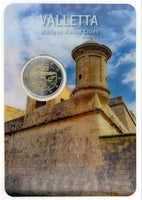 Coincard 2 Euro Sondermünze Malta 2026"Valletta"