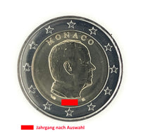 2 Euro Kursmünze Monaco "Prince Albert II "