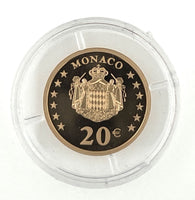 20 Euro Goldmünze Monaco 2002 "Fürst Albert III"