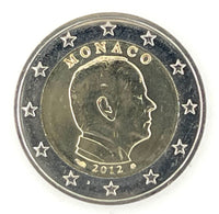 2 Euro Kursmünze Monaco "Prince Albert II "