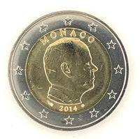 2 Euro circulation coin Monaco "Prince Albert II"