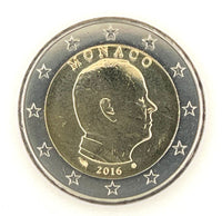 2 Euro Kursmünze Monaco "Prince Albert II "