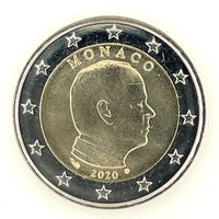 2 Euro circulation coin Monaco "Prince Albert II"