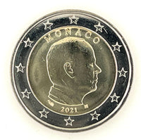 2 Euro circulation coin Monaco "Prince Albert II"