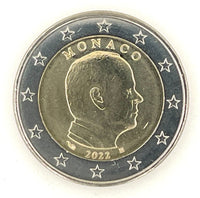 2 Euro circulation coin Monaco "Prince Albert II"