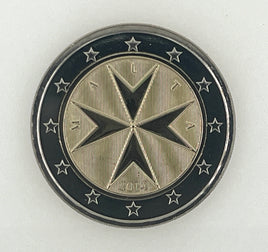2 Euro Kursmünze Malta "Malteser Kreuz"