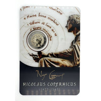 Coincard 2 Euro Commerativ Coin Malta 2023 "Nicolaus Copernicus"