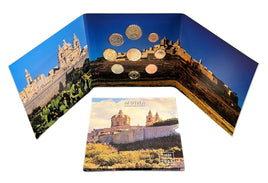 KMS Malta 2025 5,88 € Stempelglanz inkl. 2€ SKM Mdina