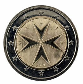 2 Euro Kursmünze Malta 2026"Malteserkreuz"