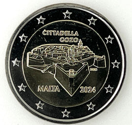 2 Euro Sondermünze Malta 2024"Citadelle Gozo Victoria"