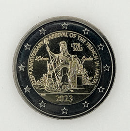 2 Euro Sondermünze Malta 2023"Napoleon Bonaparte"UNC