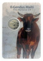 Coincard 2 Euro Sondermünze Malta 2025"Maltesischer Ochse"