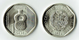 1 Sol Peru 2024 "Präkolumbische Keramik - Formationsperiode" UNC