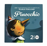 Reverse Proof 2 Euro Sondermünze Italien 2026 "Pinocchio"