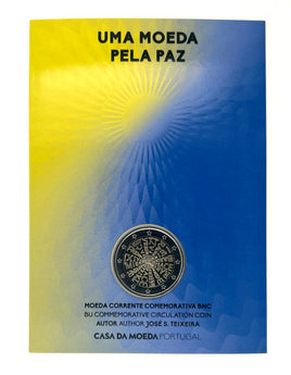 Coincard 2 Euro special coin Portugal 2023 "Peace"