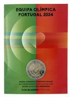 Coincard 2 Euro Sondermünze Portugal 2024"Olympische Spiele "