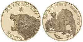 5 Euro Slovakia 2023 "Bear"