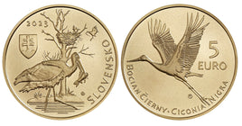 5 Euro Slovakia 2023 “Black Stork”