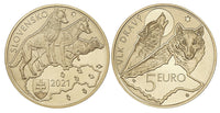 5 Euro Slowakei "Flora & Fauna" 2021/2022/2023/2024 Wahlweise