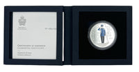 10 Euro Silber San Marino 2025 "Polizia Civile"Coloriert