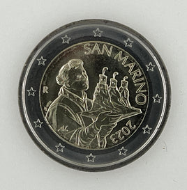 2 Euro Kursmünze San Marino "Der heilige Marinus"