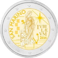 2 Euro Sondermünze San Marino 2025"Heiliges Jahr 2025 – Pilger der Hoffnung"