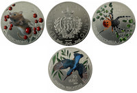 3 x 10 Euro San Marino 2026 UNC "Fora & Fauna" Neue Serie