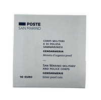 10 Euro Silber San Marino 2025 "Gendarmeria"Coloriert