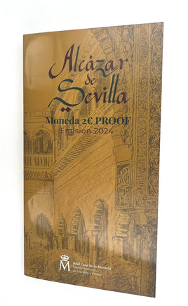 PP 2 Euro Sondermünze Spanien 2024"Altstadt von Sevilla"Polierte Platte