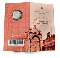 PP 2 Euro Sondermünze Spanien 2025"Altstadt von Salamanca" Polierte Platte
