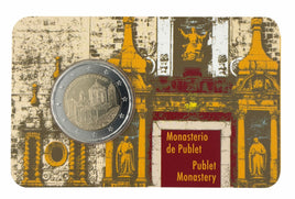 Coincard 2 Euro Sondermünze Spanien 2026"Kloster von Poblet"
