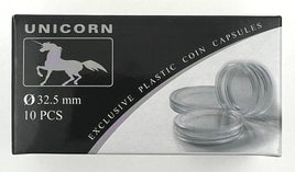 Unicorn 10 coin capsules 32,5 mm (10 Euro BRD)