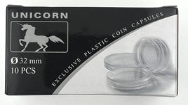 Unicorn 10 coin capsules 32 mm (3€Slovenia)